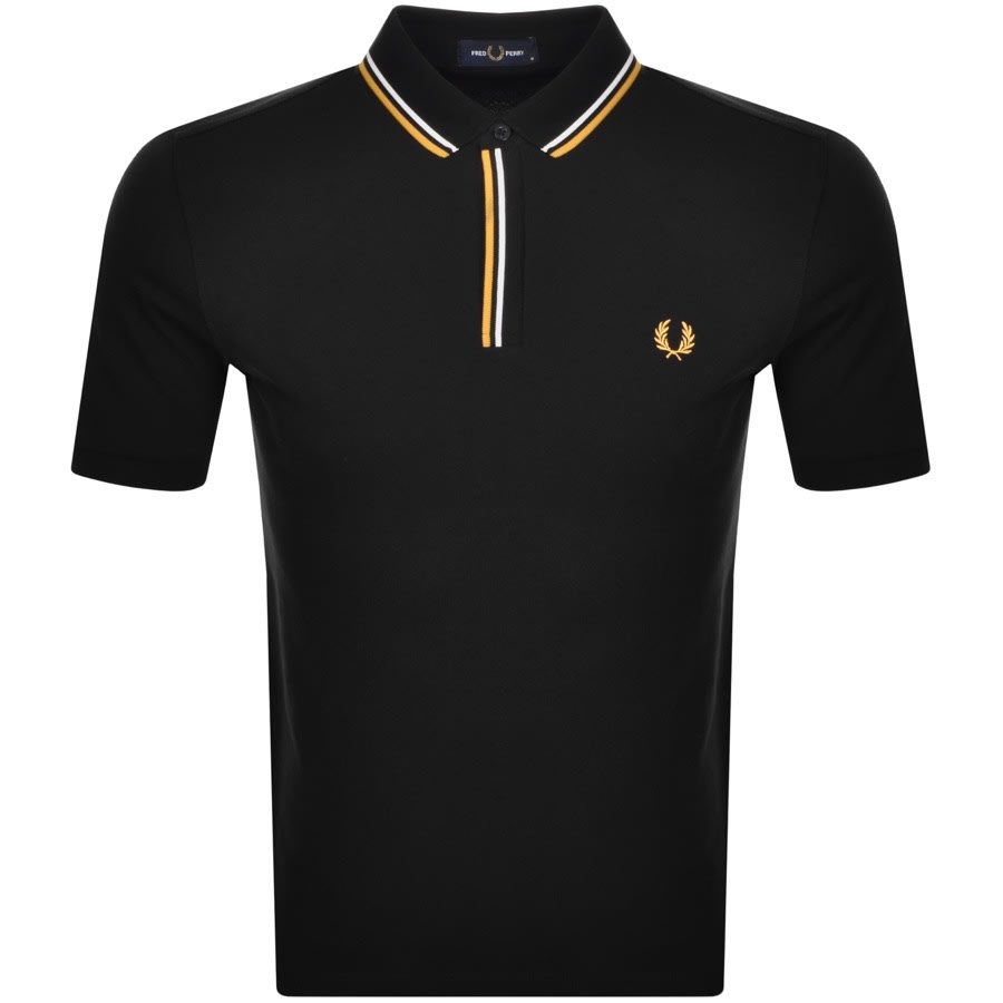 Alternative Image for ProductFred Perry Twin Tipped Polo T Shirt Black1